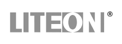 Liteon logo escala de grises